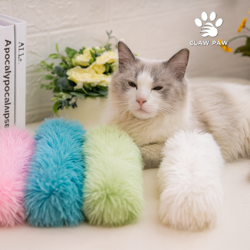 Plush Cat Chew Toy with Catnip