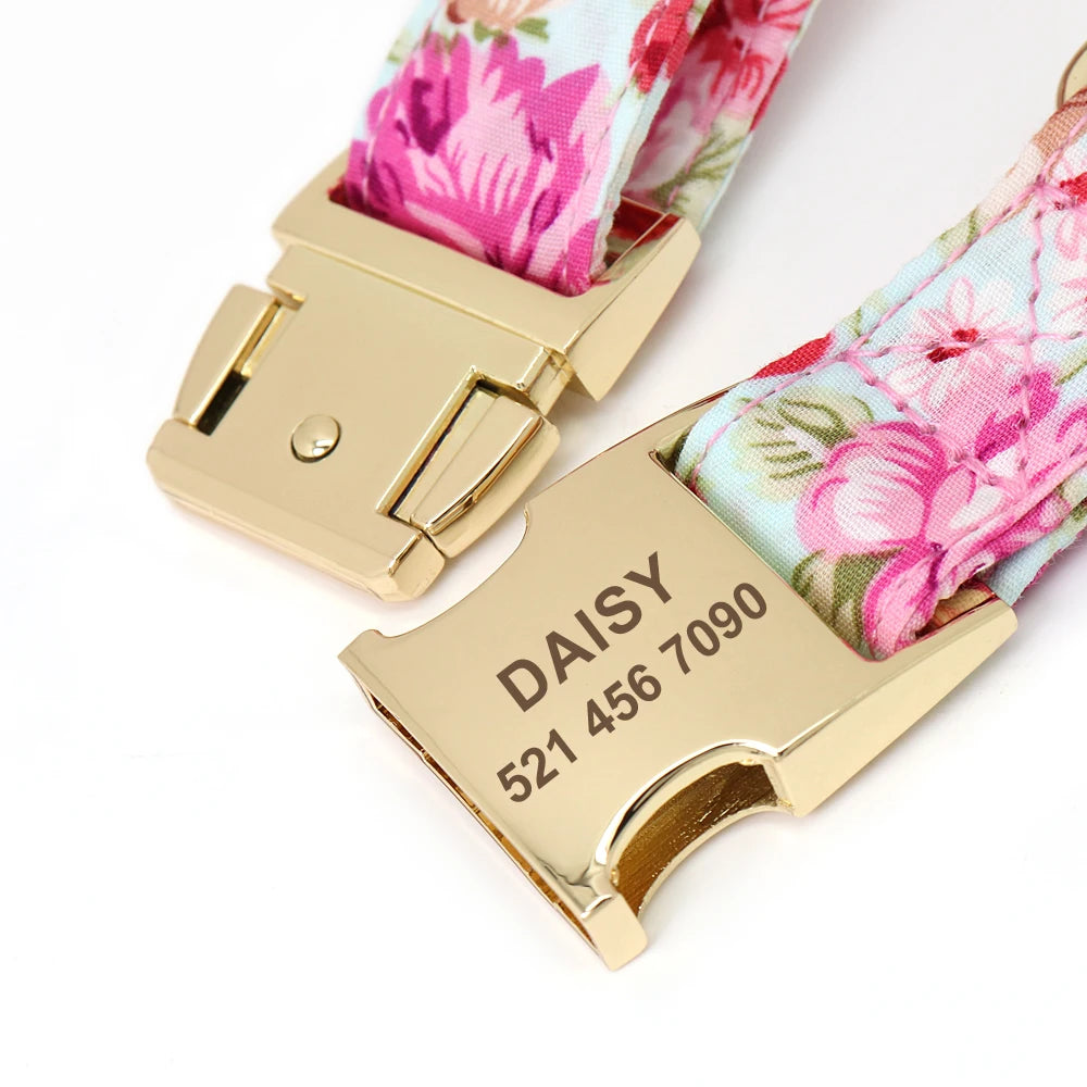 Personalised Nylon Dog Collar
