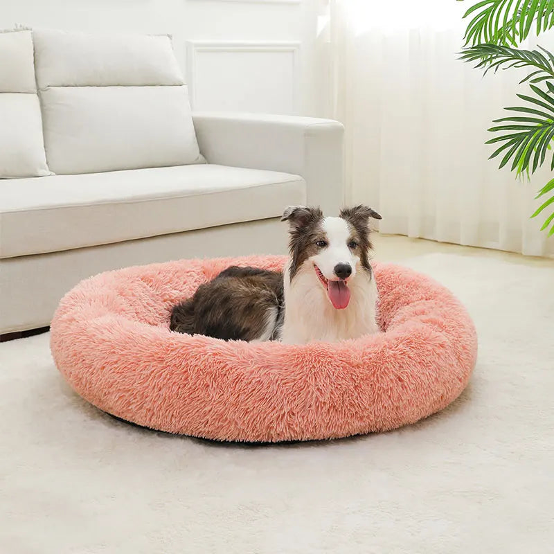 Comfort Long Plush Dog Bed