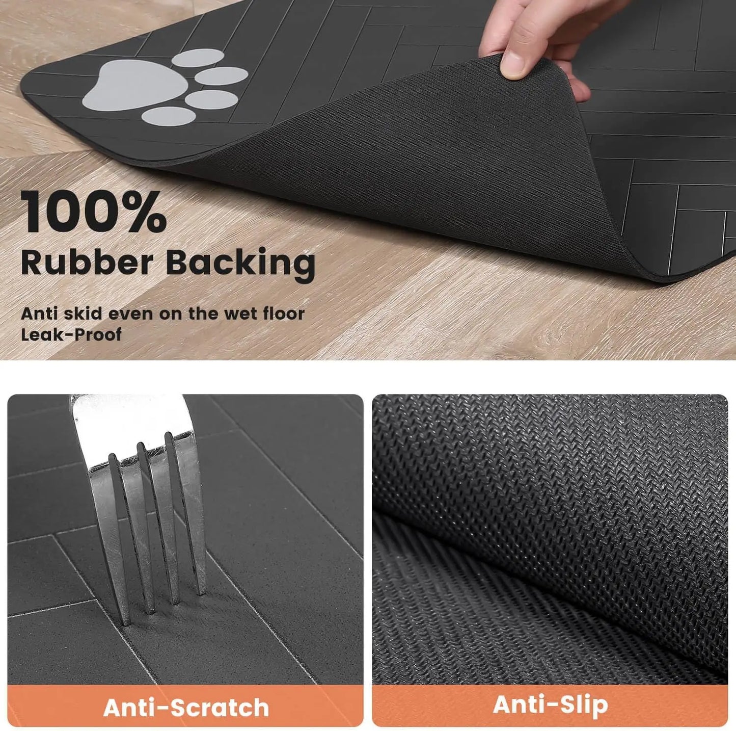 Pet Feeding Mat-Absorbent & Waterproof
