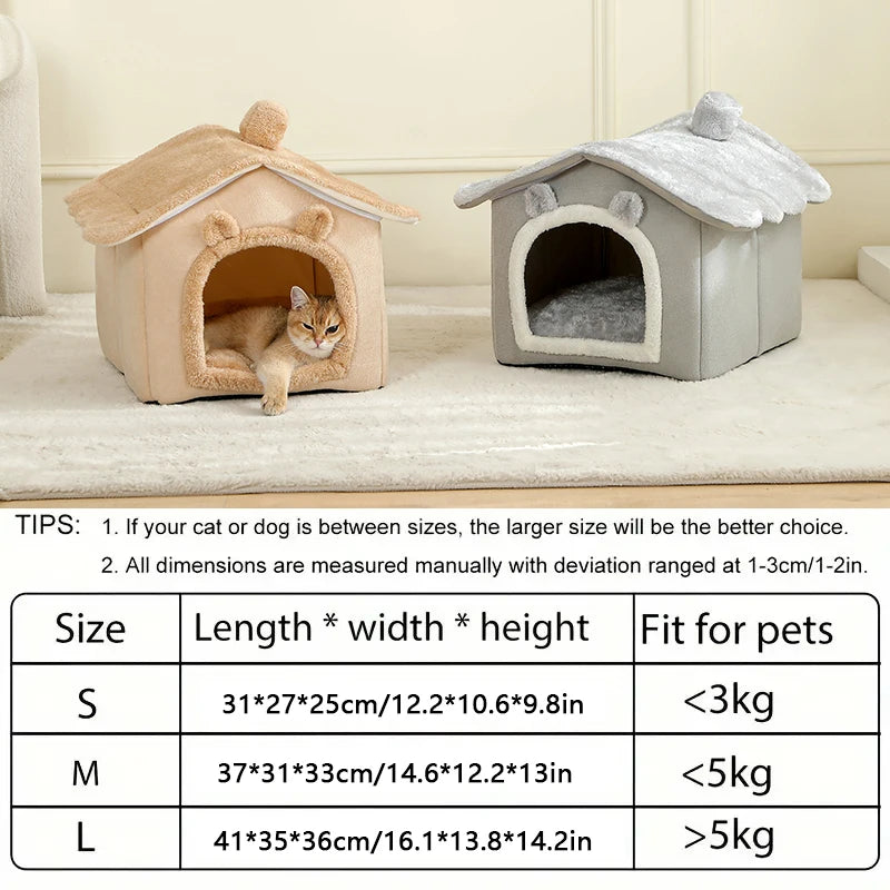 Foldable Cat Pet Home
