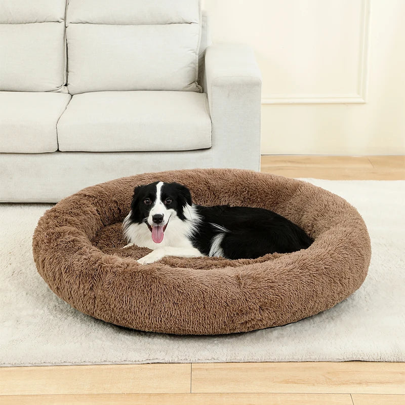 Comfort Long Plush Dog Bed