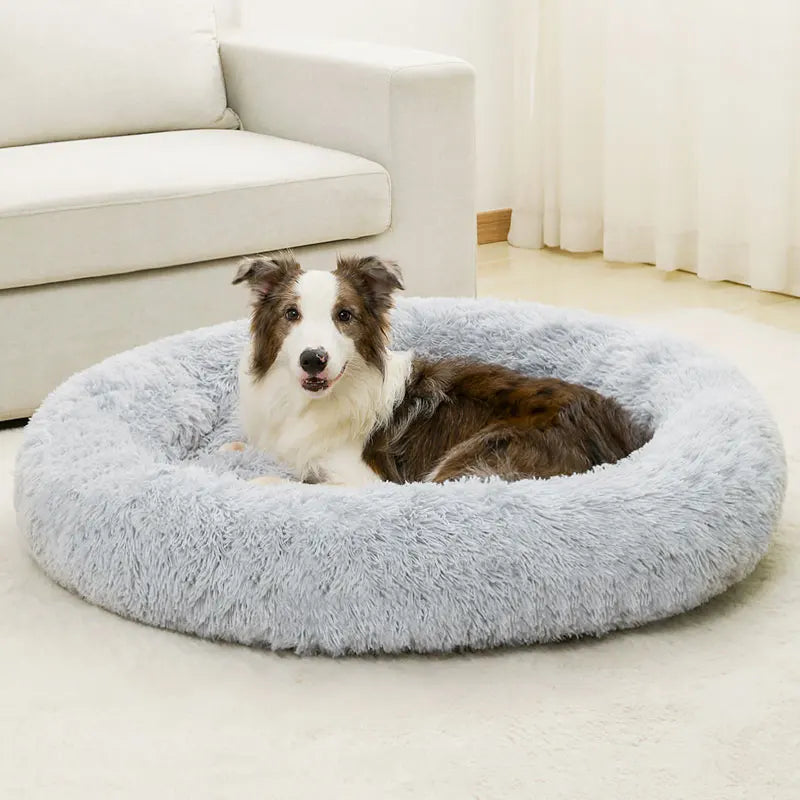 Comfort Long Plush Dog Bed