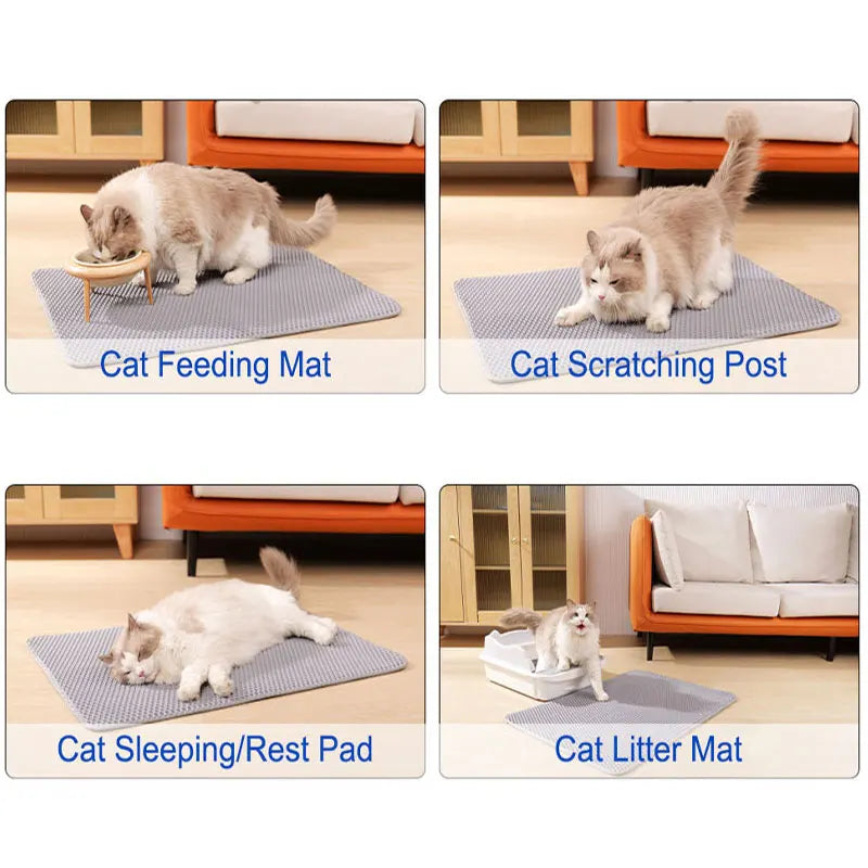 Ultra-Clean Waterproof Cat Litter Mat