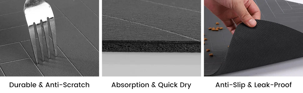 Pet Feeding Mat-Absorbent & Waterproof
