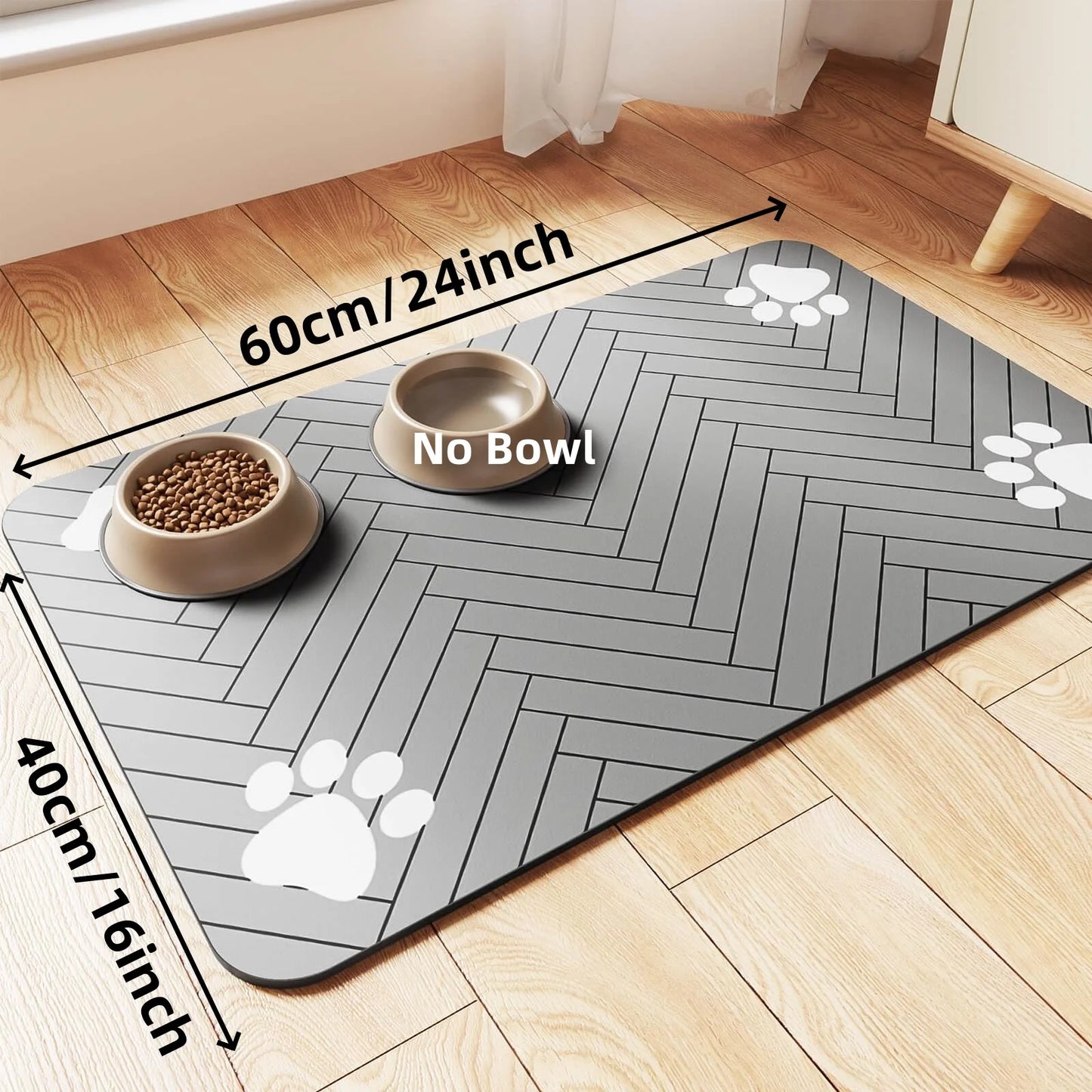 Pet Feeding Mat-Absorbent & Waterproof