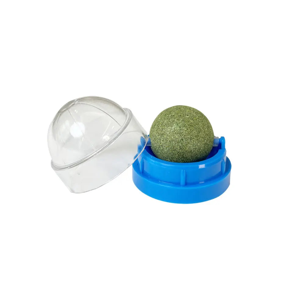 Natural Catnip Cat Wall Stick-on Ball Toy Scratchers