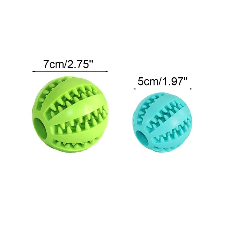 Interactive Dog Treat Puzzle Ball