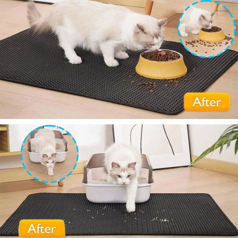 Ultra-Clean Waterproof Cat Litter Mat