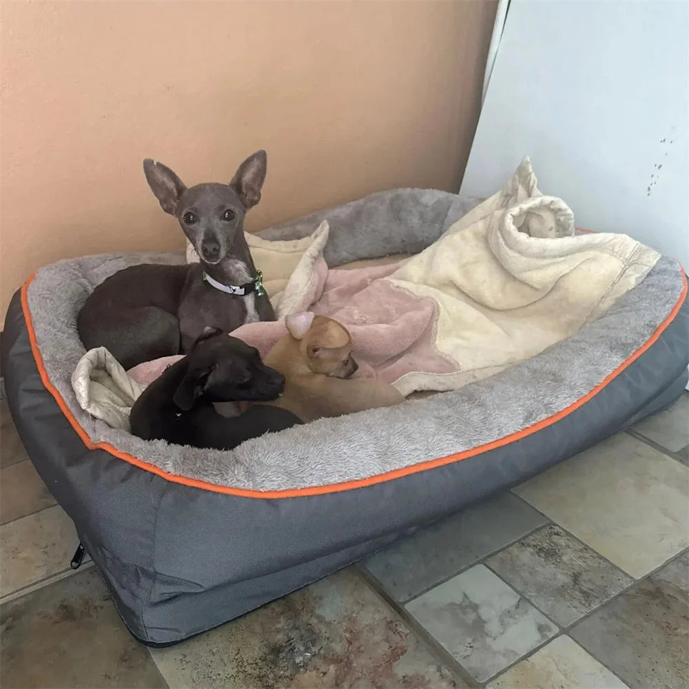 Jumbo Large Orthopedic Dog Bed Sofa