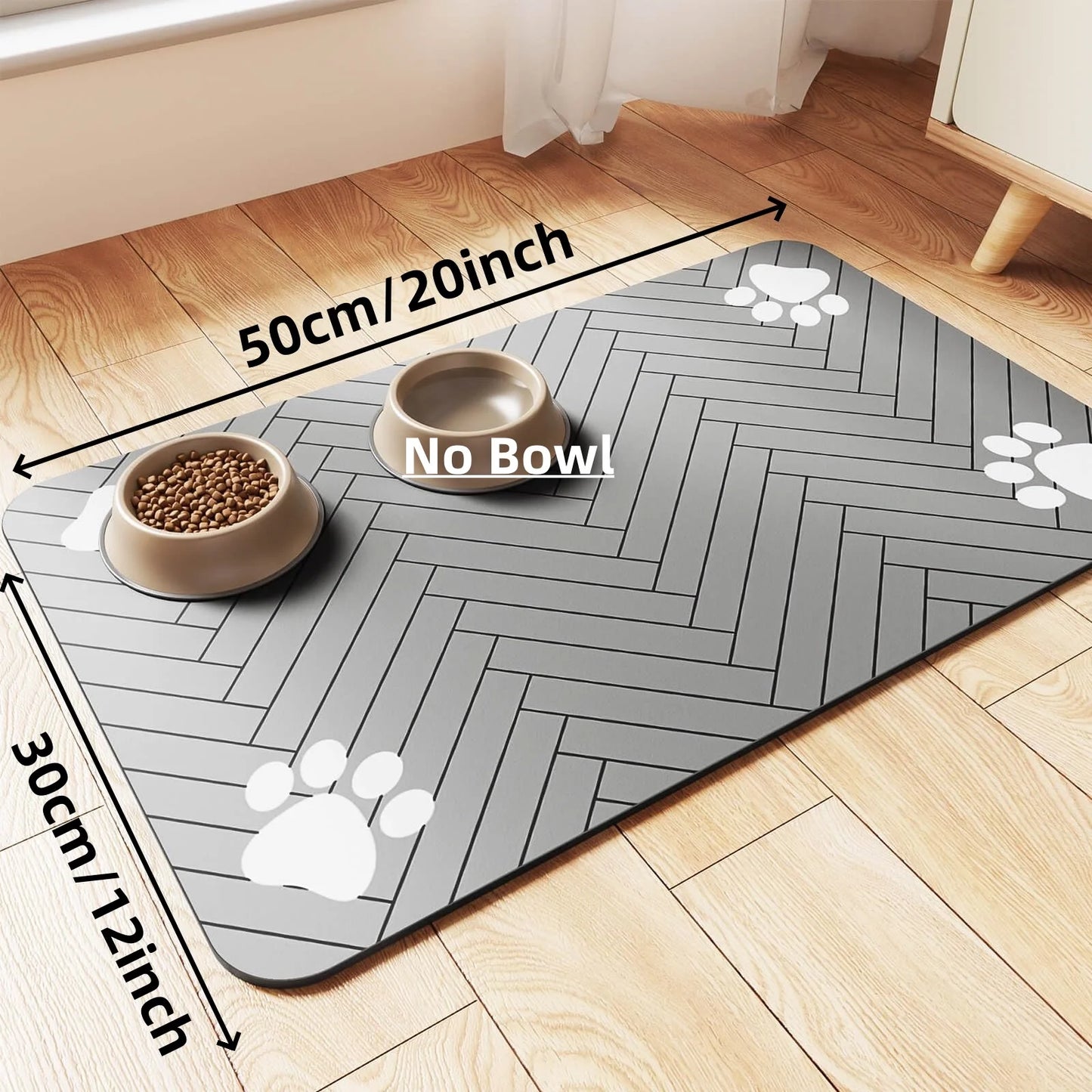 Pet Feeding Mat-Absorbent & Waterproof