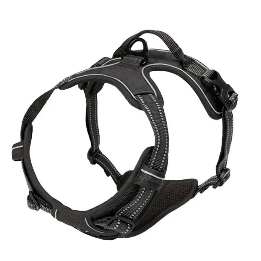 No Pull Front-Clip Reflective Dog Harness