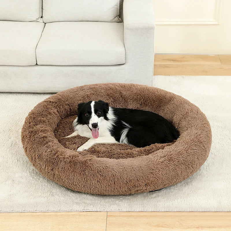 Comfort Long Plush Dog Bed
