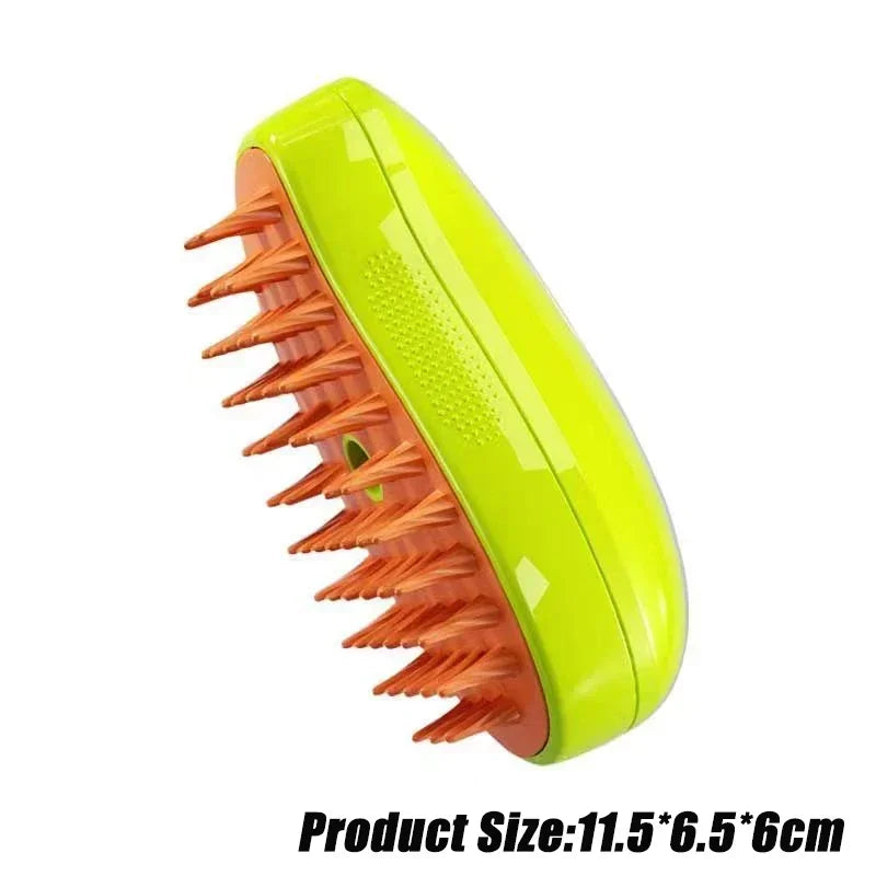 3-in-1 Steamy Electric Hair Spray Brush