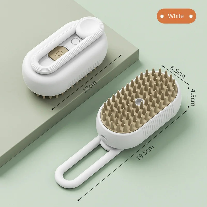 3-in-1 Steamy Electric Hair Spray Brush