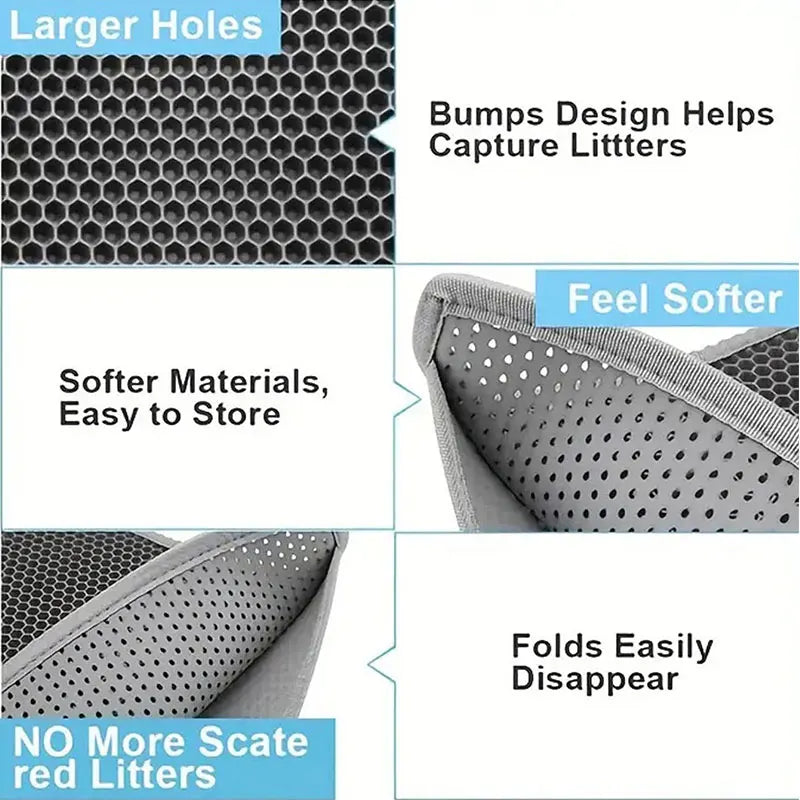 Ultra-Clean Waterproof Cat Litter Mat