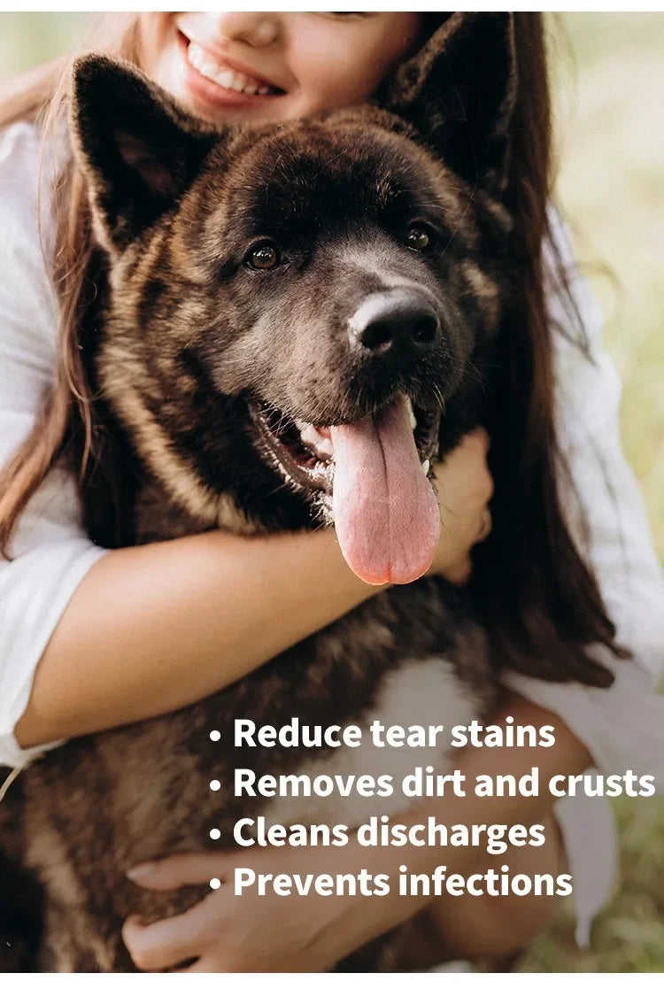 Pet Cleaning Eye Wipes (100pcs)