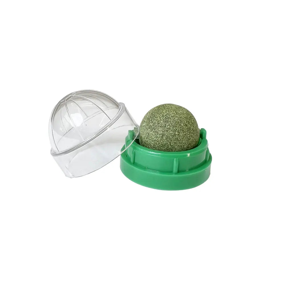 Natural Catnip Cat Wall Stick-on Ball Toy Scratchers