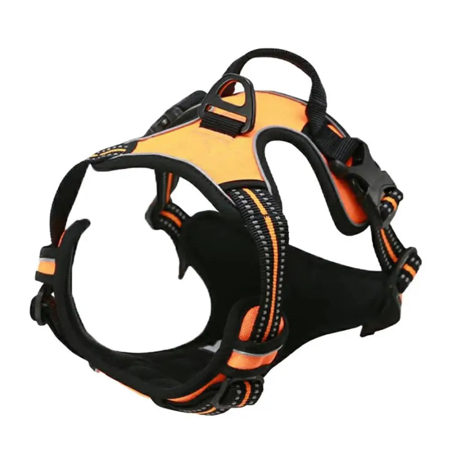 No Pull Front-Clip Reflective Dog Harness