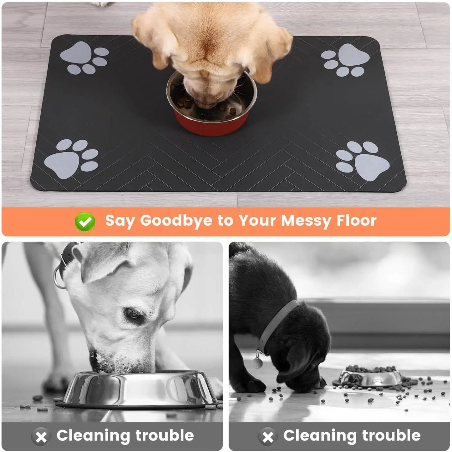 Pet Feeding Mat-Absorbent & Waterproof
