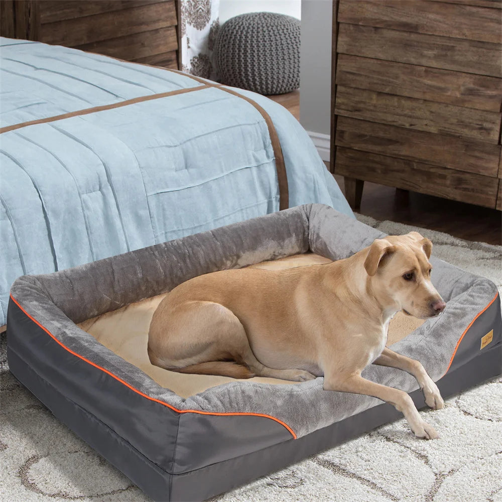 Jumbo Large Orthopedic Dog Bed Sofa