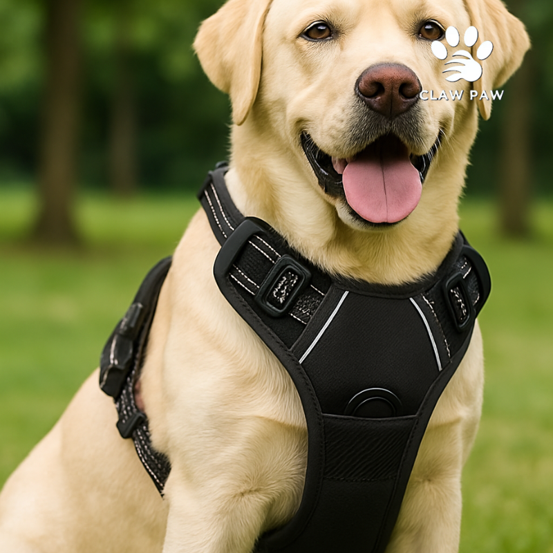 No Pull Front-Clip Reflective Dog Harness