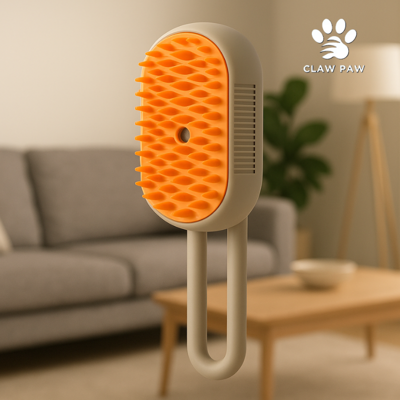 3-in-1 Steamy Electric Hair Spray Brush