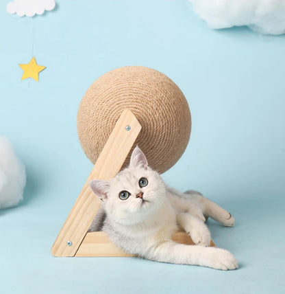 Cat Scratching Ball Toy Sisal Rope