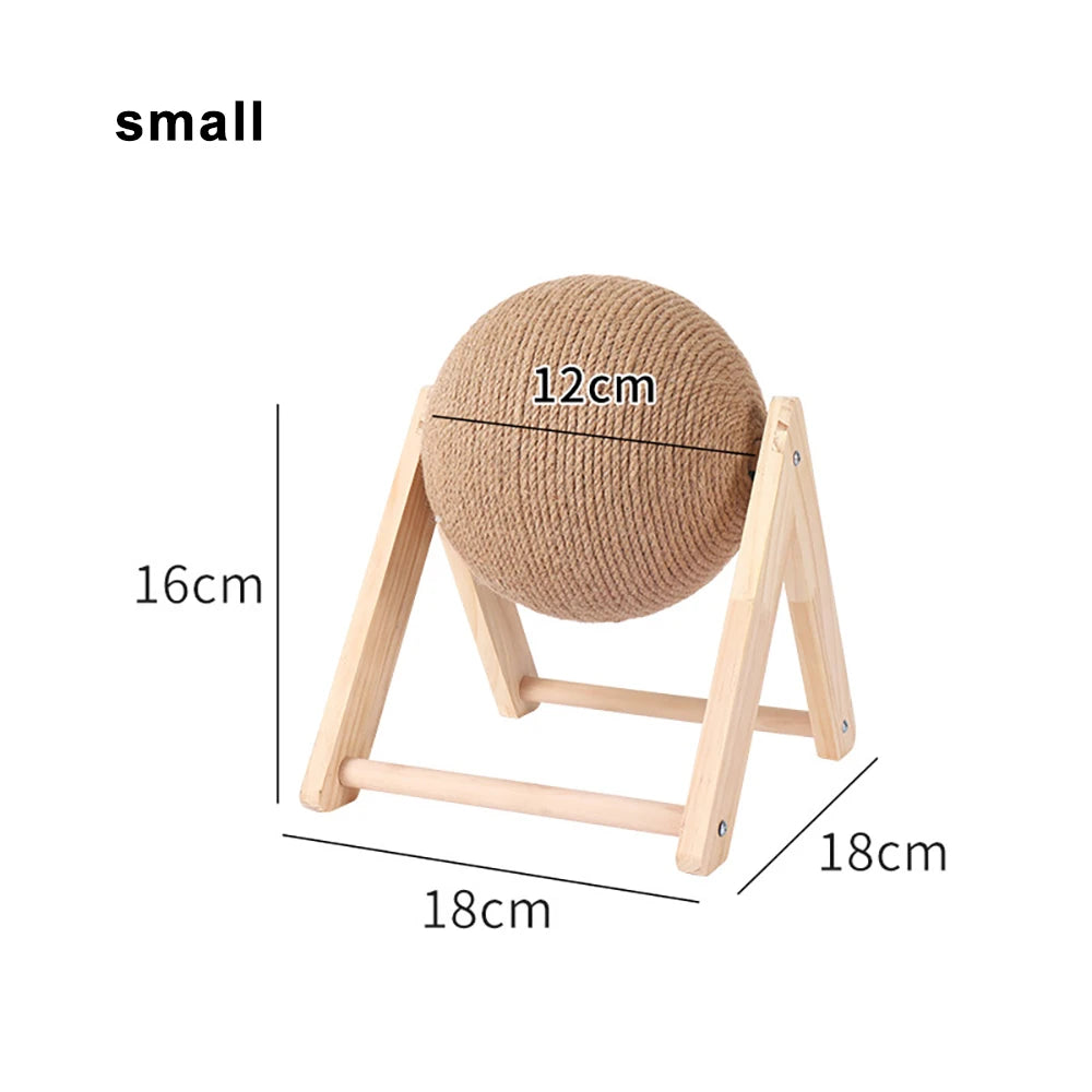 Cat Scratching Ball Toy Sisal Rope