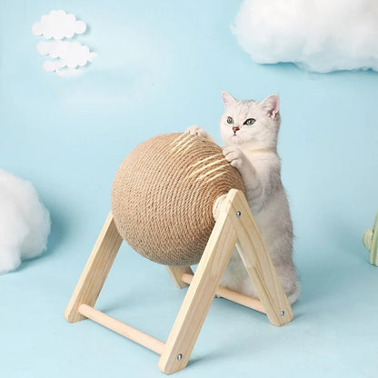 Cat Scratching Ball Toy Sisal Rope