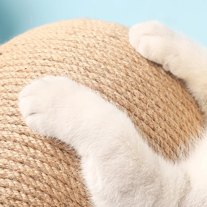 Cat Scratching Ball Toy Sisal Rope