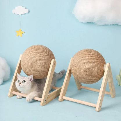 Cat Scratching Ball Toy Sisal Rope