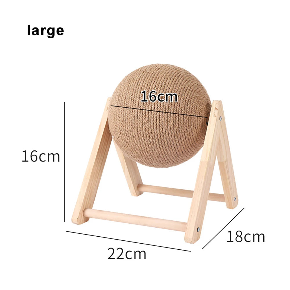 Cat Scratching Ball Toy Sisal Rope