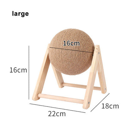 Cat Scratching Ball Toy Sisal Rope