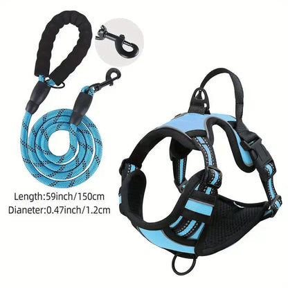 Ultimate Front-Clip Dog Harness with Leash