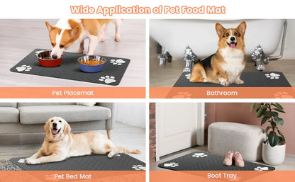 Pet Feeding Mat-Absorbent & Waterproof