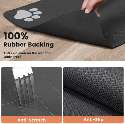 Pet Feeding Mat-Absorbent & Waterproof