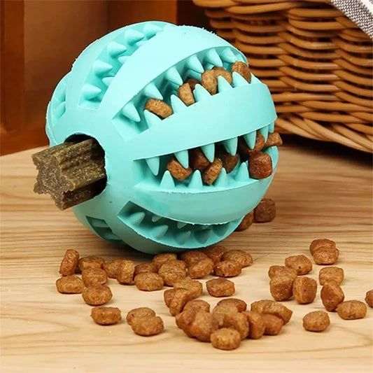 Interactive Dog Treat Puzzle Ball