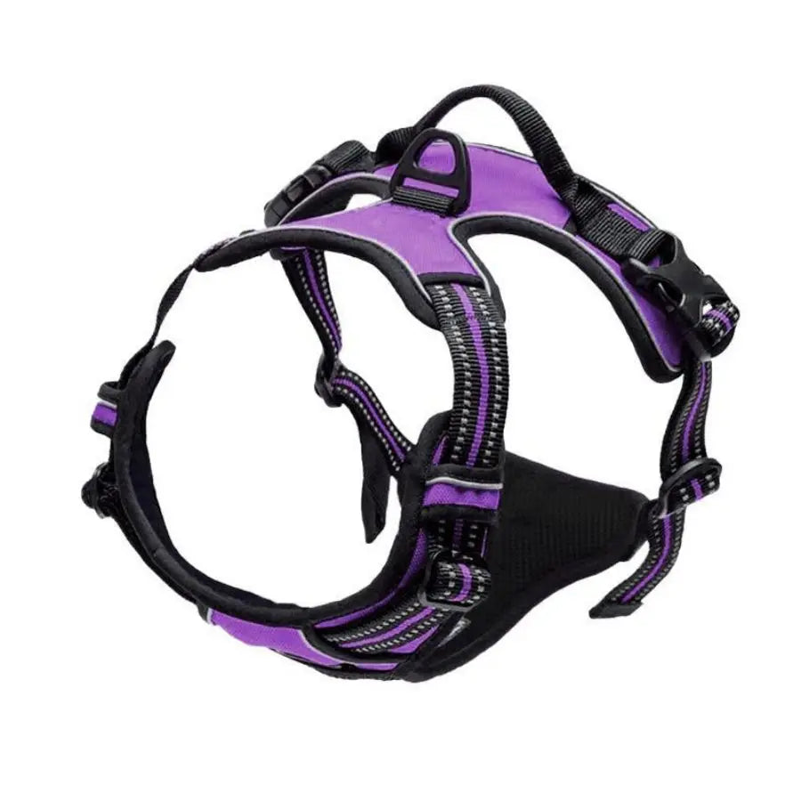 No Pull Front-Clip Reflective Dog Harness