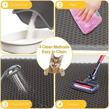 Ultra-Clean Waterproof Cat Litter Mat