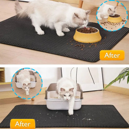 Ultra-Clean Waterproof Cat Litter Mat