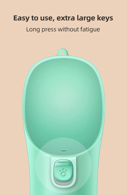 Bouteille d'eau pour chien, gamelle d'extérieur