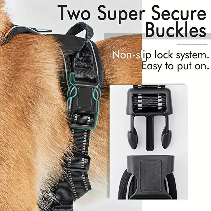 Ultimate Front-Clip Dog Harness with Leash