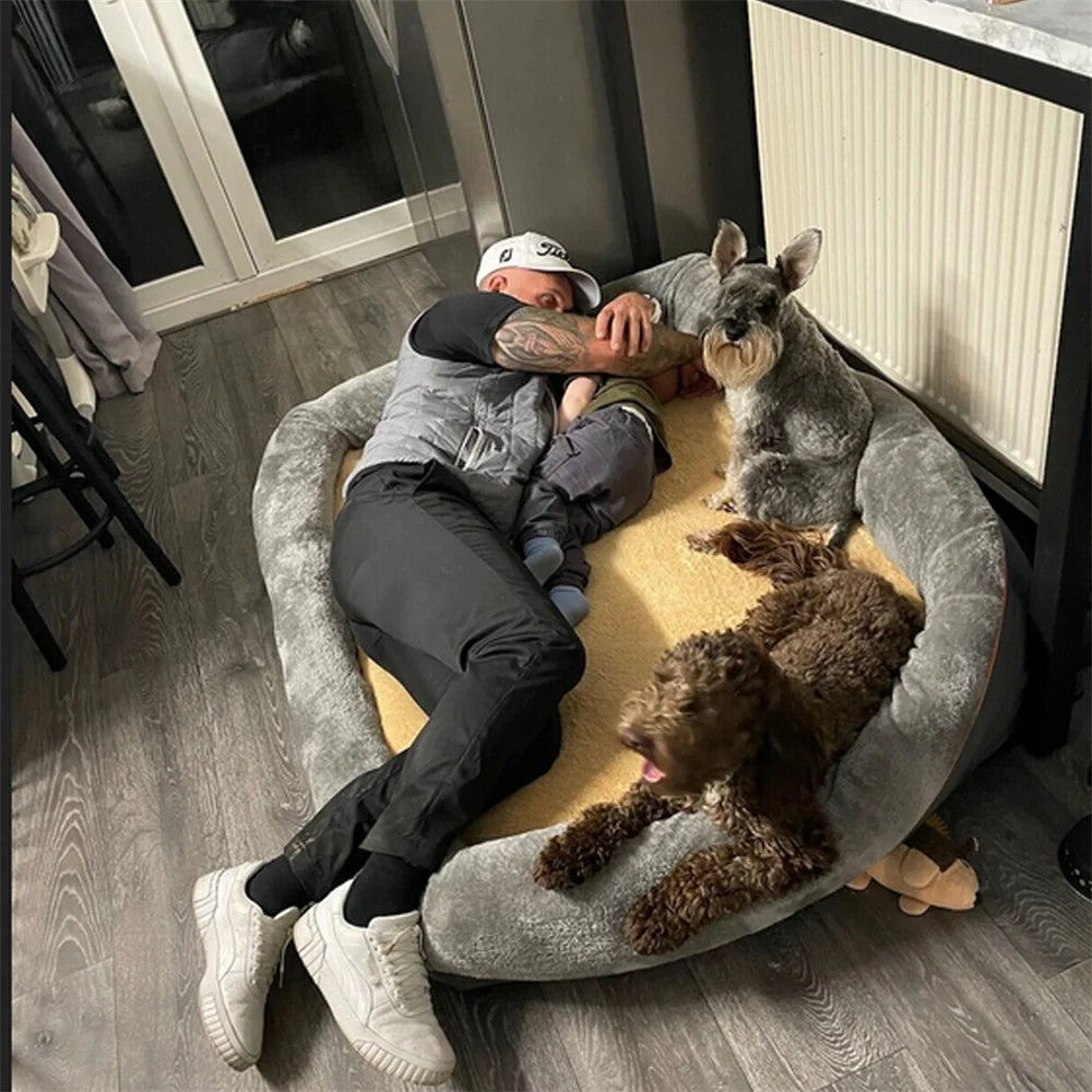 Jumbo Large Orthopedic Dog Bed Sofa
